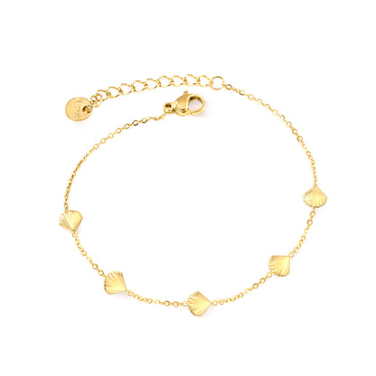 ZANORA- shell gold plated Bracelet