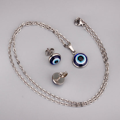 ZANORA - Blue Eye Jewelry Set