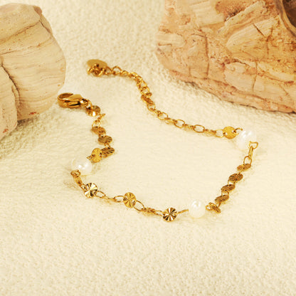 ZANORA - Pearl Embrace Bracelet