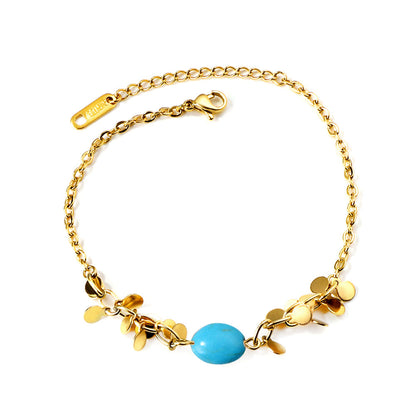 ZANORA - Blue Beads Bracelet