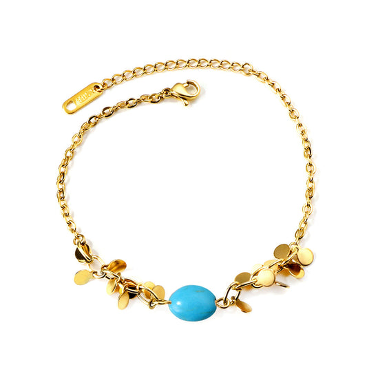 ZANORA - Blue Beads Bracelet