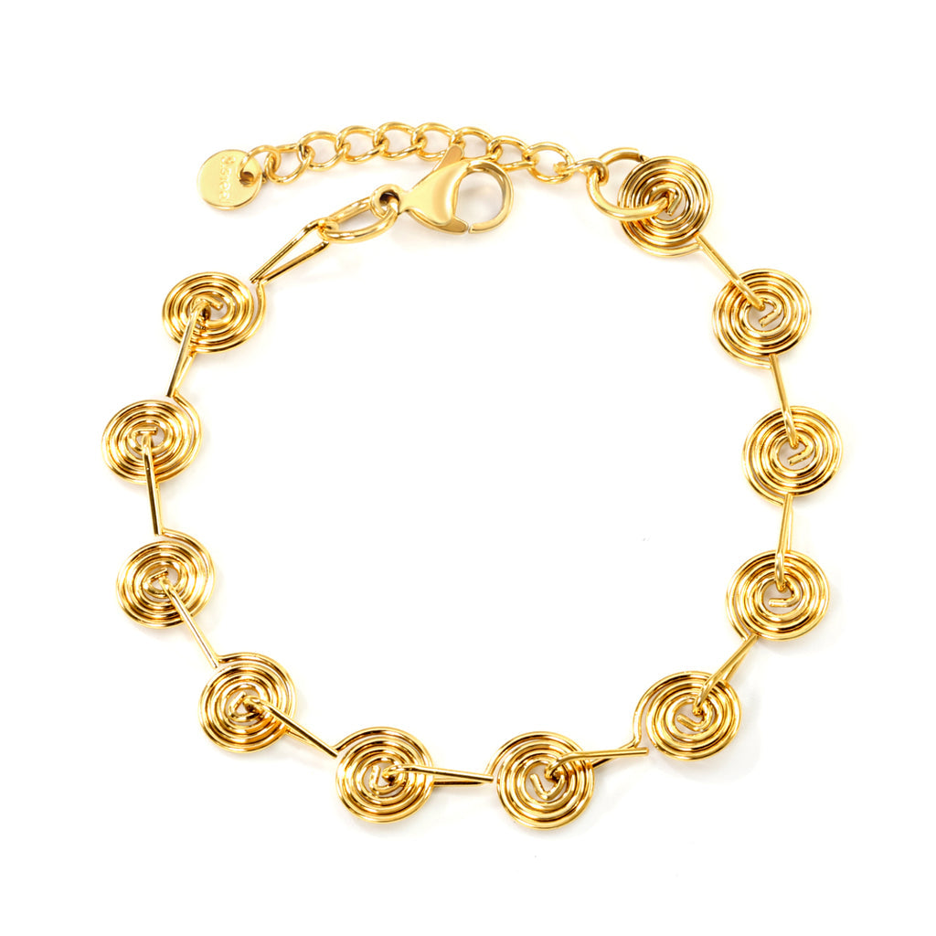 ZANORA - Coil Chain Bracelet
