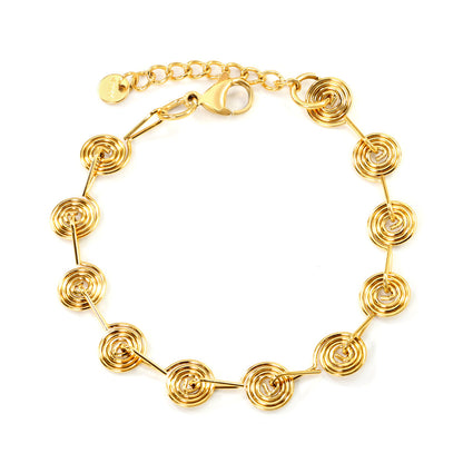 ZANORA - Coil Chain Bracelet