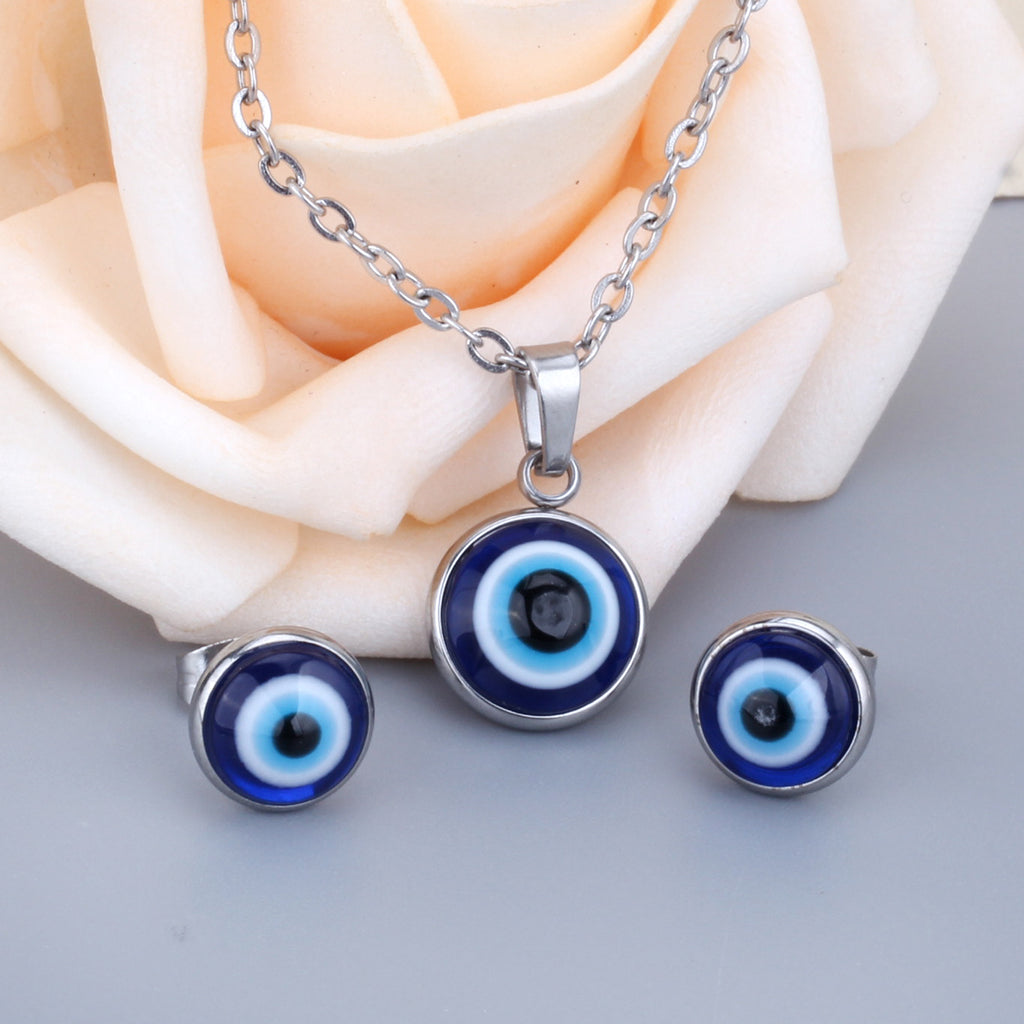 ZANORA - Blue Eye Jewelry Set