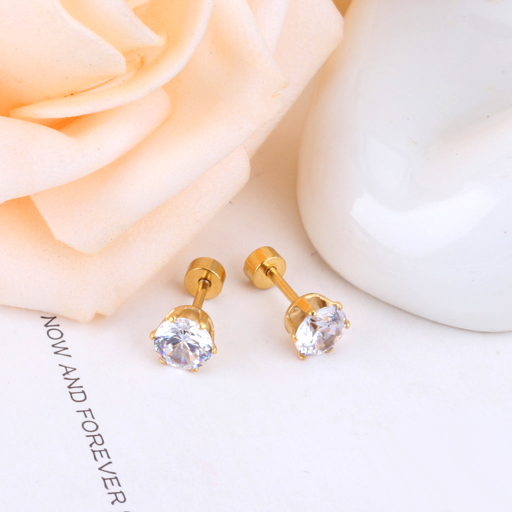 ZANORA - White Diamond Earring