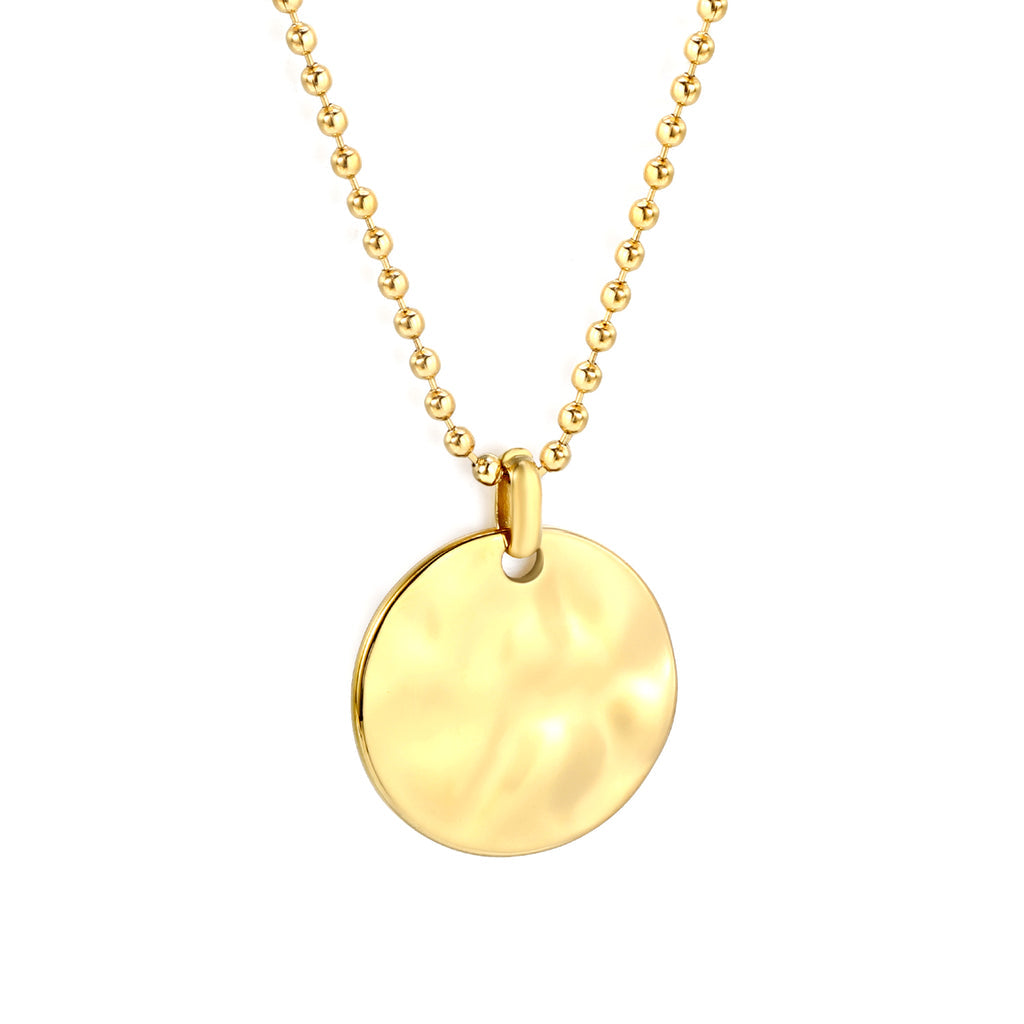 ZANORA - Round Cake Pendant Necklace