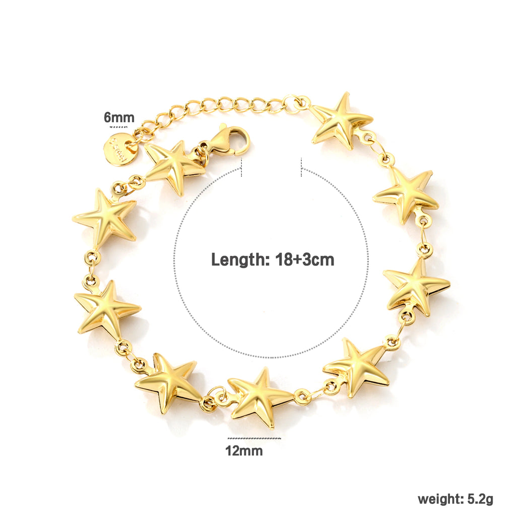 ZANORA - Pointed Star Bracelet