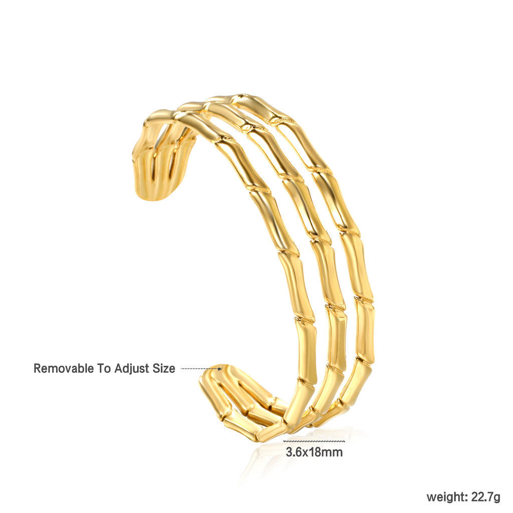 ZANORA - Open Adjustable Bangle