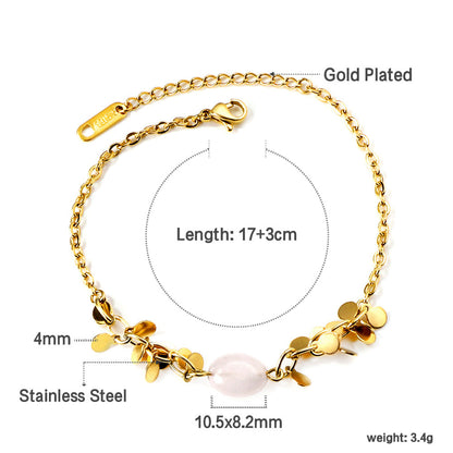 ZANORA - White Beads Bracelet