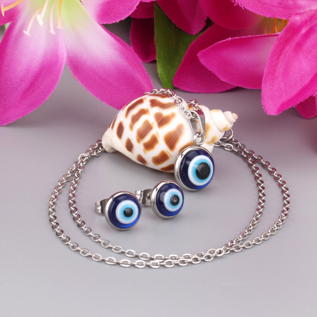 ZANORA - Blue Eye Jewelry Set