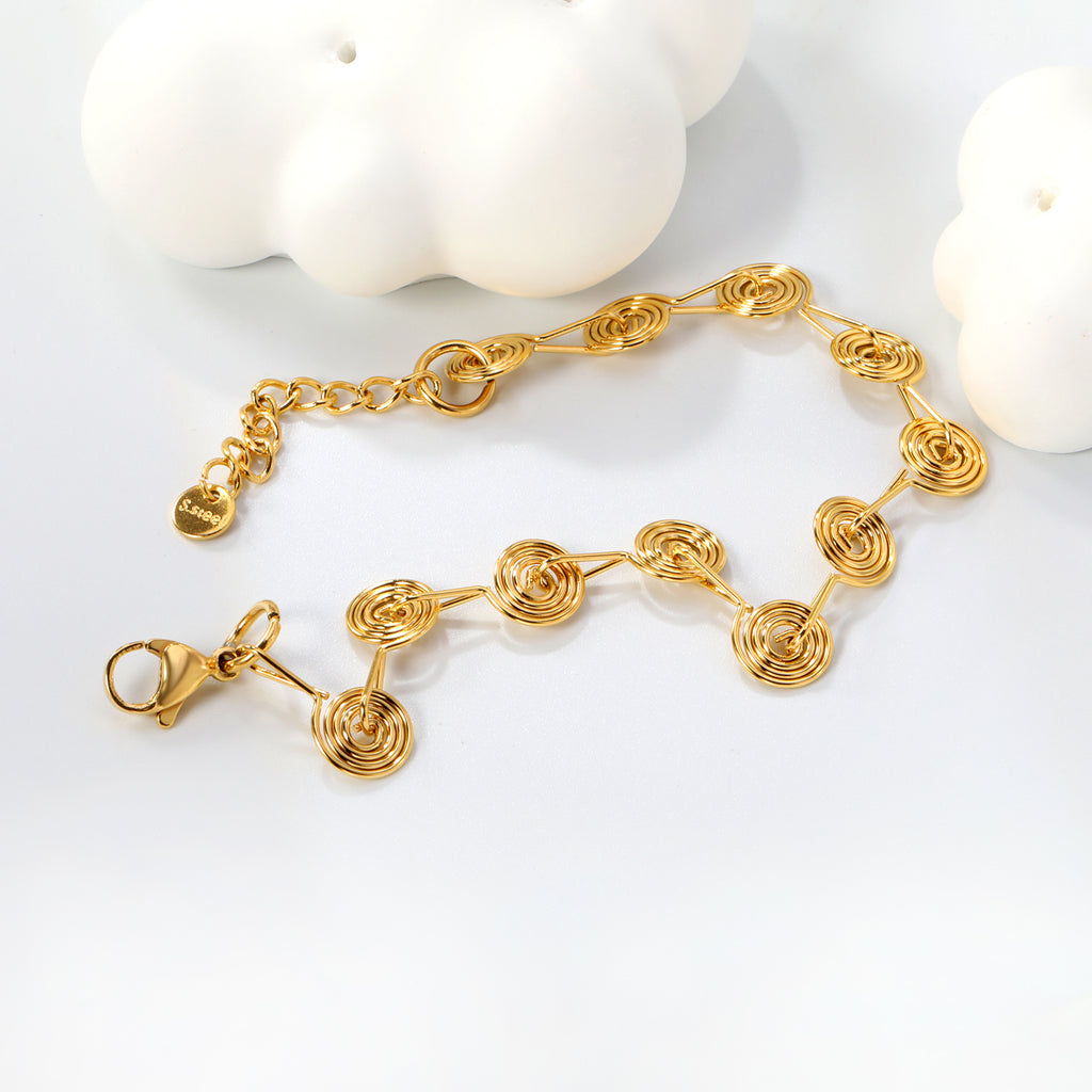 ZANORA - Coil Chain Bracelet