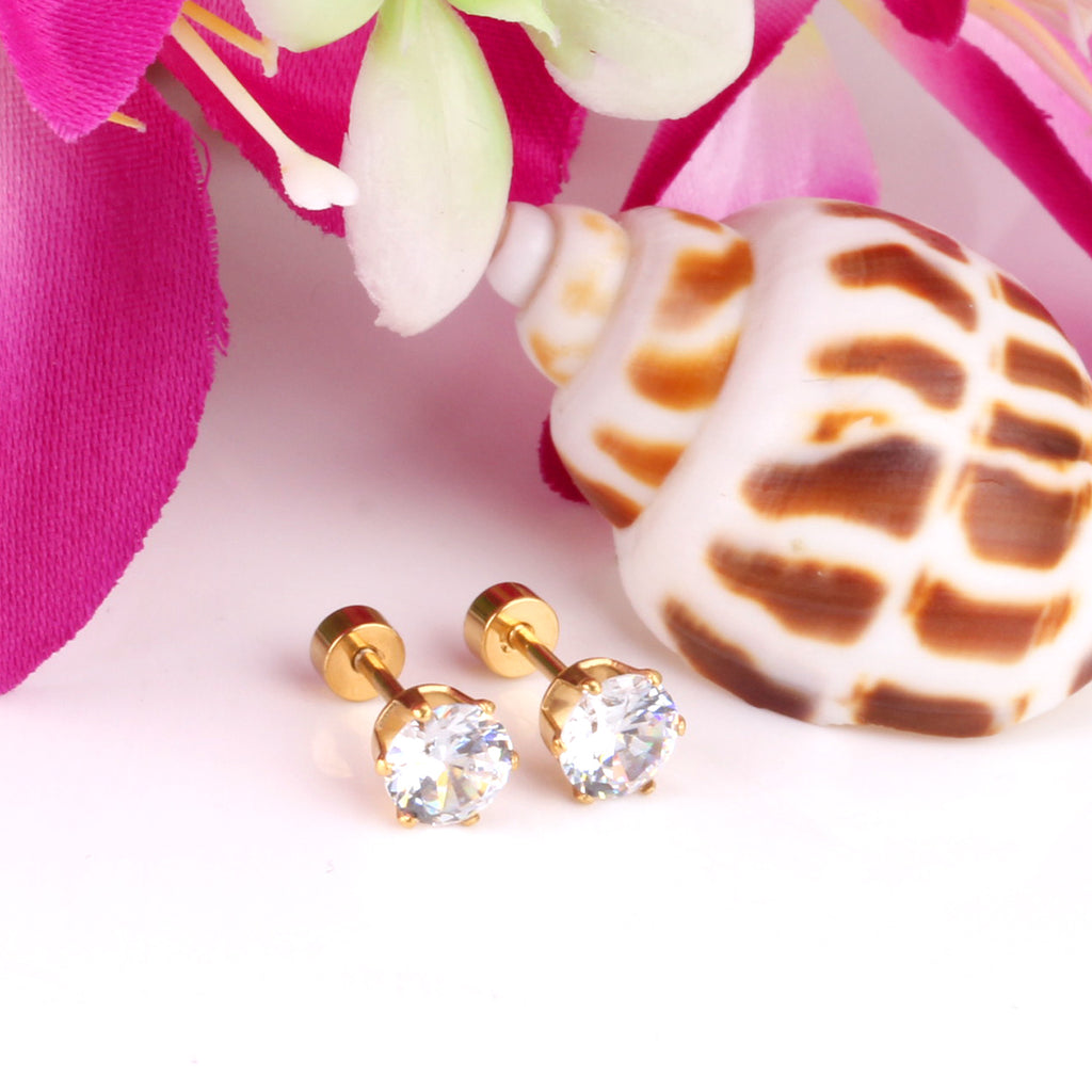 ZANORA - White Diamond Earring