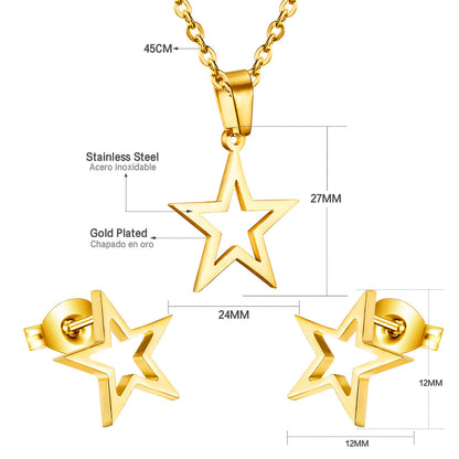ZANORA - Star Jewelry Set