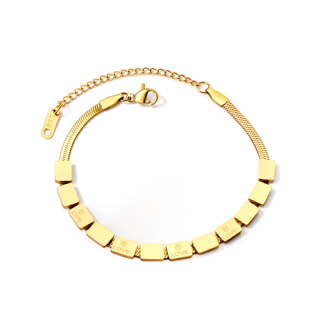 ZANORA- gold plated bracelet